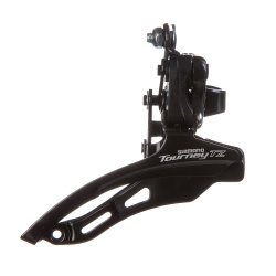 Переключатель передний Shimano TZ FD-TZ500-DS6 верхняя тяга 28.6 мм 42Т Переключатель передний Shimano TZ FD-TZ500-DS6 верхняя тяга 28.6 мм 42Т