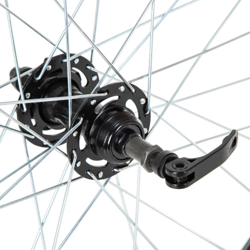 Колесо 24" заднее (без резины), двустенный алюм.обод 32 отв.