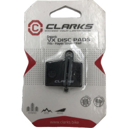 Тормозные колодки Clarks, для дисковых тормозов, VX843C, 3-218, для Hayes Stroker Ryde Тормозные колодки Clarks, для дисковых тормозов, VX843C, 3-218, для Hayes Stroker Ryde