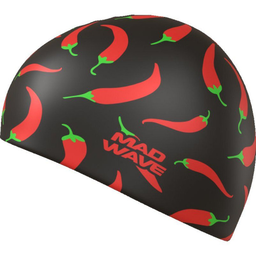 Шапочка силиконовая Mad Wave Spicy, черный