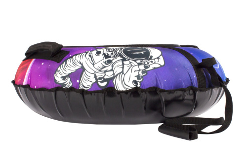 Тюбинг Snowstorm BZ-90_SPACE, 90 см, фиолетовый с черным