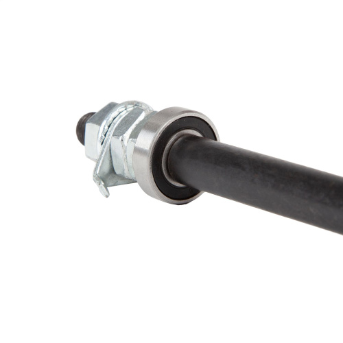 Ось с пром. подшипниками для втулок Bike Parts SF-A03F 28H; O.L.D. 100мм; AXLE S45C 3/8"; под эксентрик