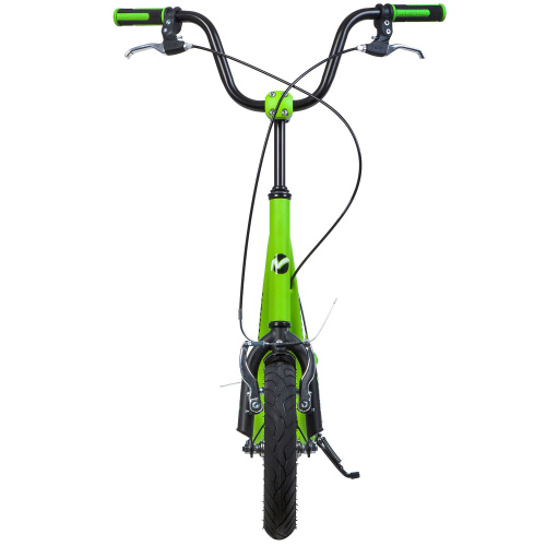 Самокат внедорожный Novatrack Stamp N1 12" PRO (2018), зеленый