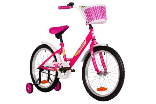 Велосипед Novatrack Twist 20 (2025) (110-130 см), розовый