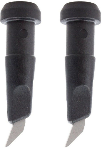 Наконечники для лыжероллеров KV+ Tip vid Extra for rollski, 10 mm, 6 пар, черный