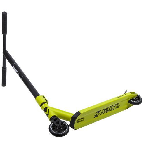 Самокат NOVATRACK REPLAY 110 PL (2019), лимонный