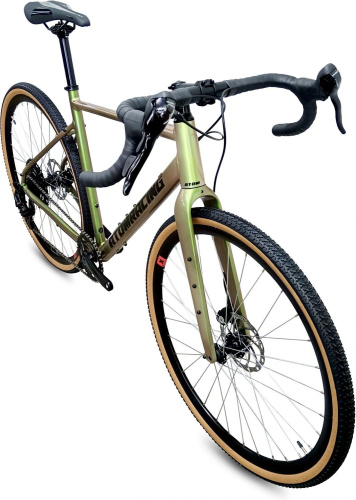 Велосипед ATOM Tundra X10 (2023), рама 54 см (175-185 см), зеленый