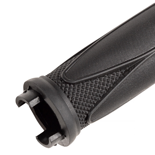 Грипсы STG, 130 мм, черный/синий