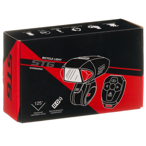 Фонарь STG BC-FL1602 передний  USB