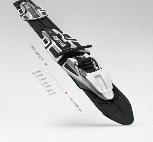 Лыжные крепления Rottefella Bindings Xcelerator Pro Classic Singlepack, черный