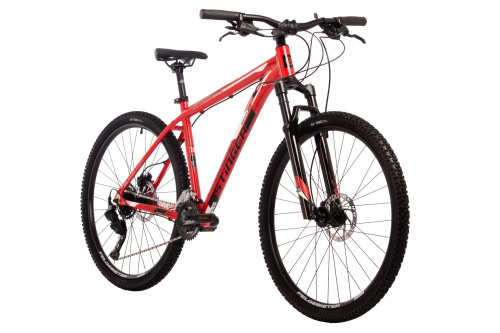 Велосипед Stinger Graphite Comp 27.5" (2024), рама 18" (165-175 см), красный