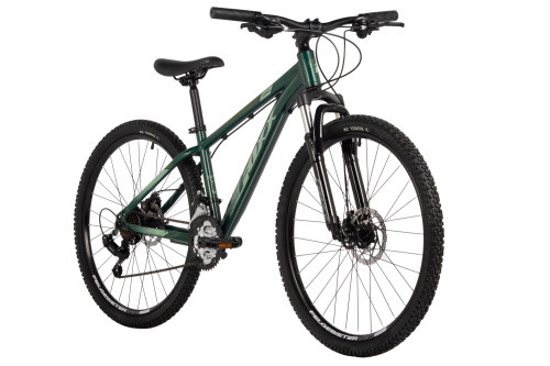 Велосипед Foxx Caiman 26 (2025), рама 14" (130-155 см), зеленый