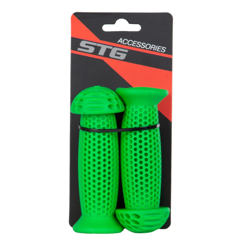 Грипсы STG GR112 100 мм., зеленый