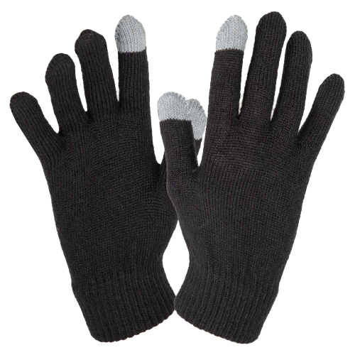 Комплект шапка и перчатки для детей модель DRC22GK052, серый