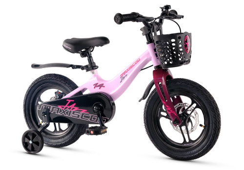 Велосипед Maxiscoo Jazz Pro 14 (2025) (98-110 см), фиолетовый