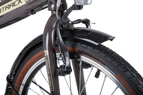 NOVATRACK AURORA New 6-spd 20" (2020), коричневый