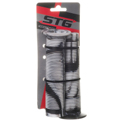 Грипсы STG HL-G105B  135мм, серый Грипсы STG HL-G105B  135мм, серый