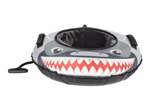 Тюбинг Snowstorm BZ-100_SHARK, 100 см, серый с черным