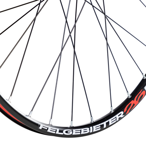 Колесо 26" заднее, двой. пист. обод, под disc, 32 отв, втулка SF B27R, пром подшипники