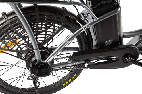 Электровелосипед Gelbert ALFA 2 PRO, серый