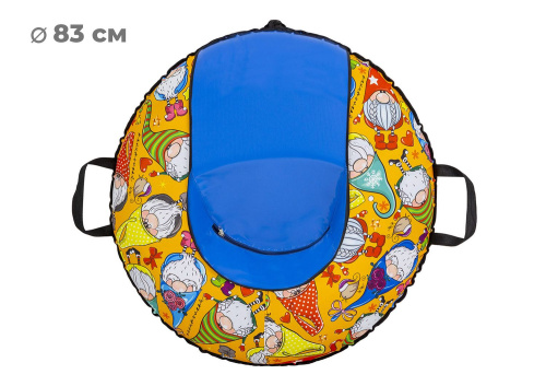 Тюбинг 83см ОКСФОРД GNOME Comfort, голубой