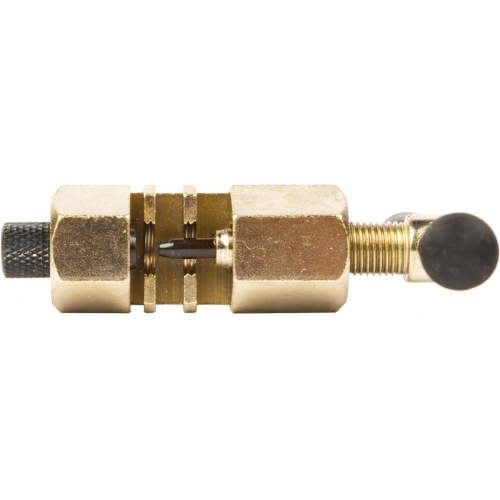 Выжимка Bikehand YC-329, для 7-10 скоростных цепей, с поджимом, серебристая, 6-14329