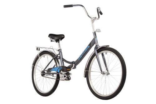 Велосипед Foxx Shift 24" (2024), рама 13.5" (130-155 см), серый