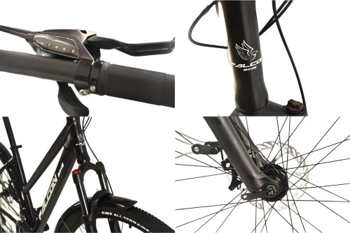 Велосипед Falcon Bike Glory 2.0 29" (2024), рама L (175-185 см), черный