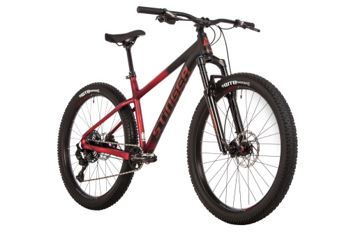Велосипед Stinger Quest Std 27.5" (2023), рама 18" (165-175 см), красный