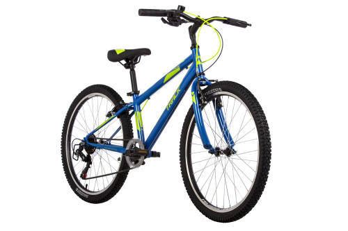 Велосипед Novatrack Racer 24" (2023), рама 14" (130-155 см), синий