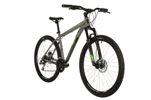 Велосипед STINGER GRAPHITE EVO 27.5" (2021), рама 18" (165-175 см), серый