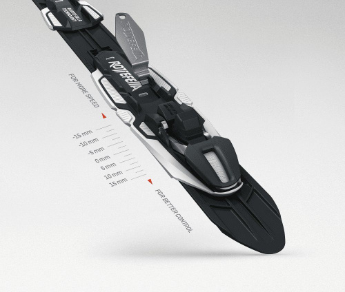 Лыжные крепления Rottefella Bindings Performance Skate Black Singlepack, черный
