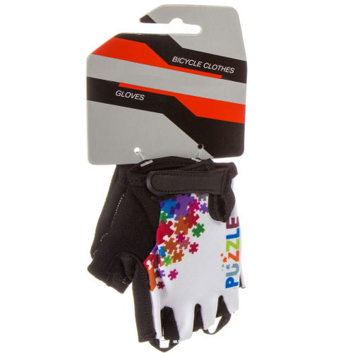 Перчатки детские STG AL-05-1589, рама XS, белый