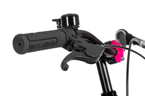 Велосипед NOVATRACK KATRINA V-brake 16" (2022) (98-110 см), фиолетовый