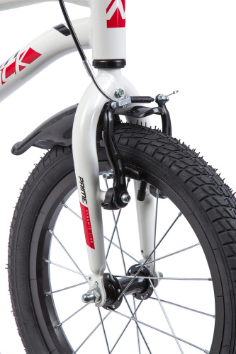 Велосипед NOVATRACK PRIME 16" (2019), рама 10.5" (98-110 см), белый