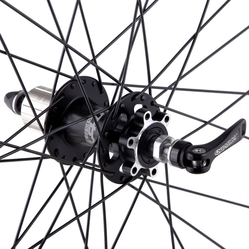 Колесо 27,5" заднее (без резины) двойной пист. обод 32отв