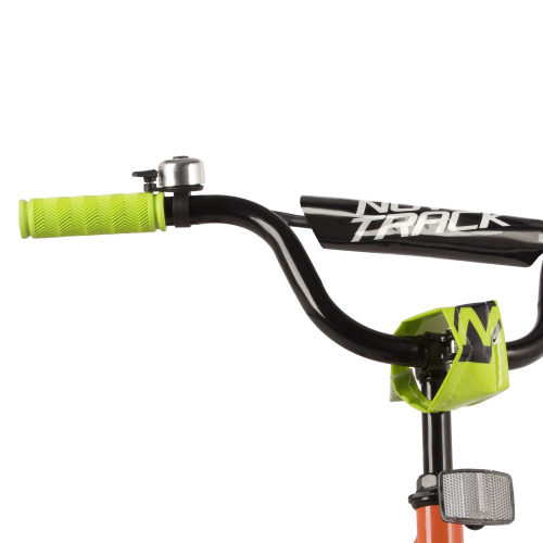 Велосипед Novatrack Vector 18" (2022) (110-130 см), оранжевый