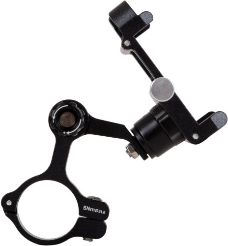 Держатель телефона STG B-731, алюминий, черный, черный